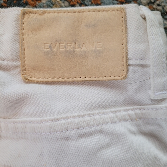 3/30$ Everlane The Cheeky Jean White W24 - Picture 3 of 6